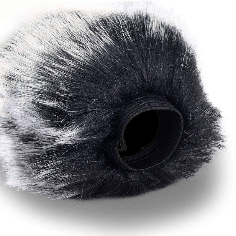 SUNMON Microphone Furry Windscreen Compatible with Shure A2WS,Muff Windshield Windjammer Deadcat for SM57 and 545 Series - Image 5